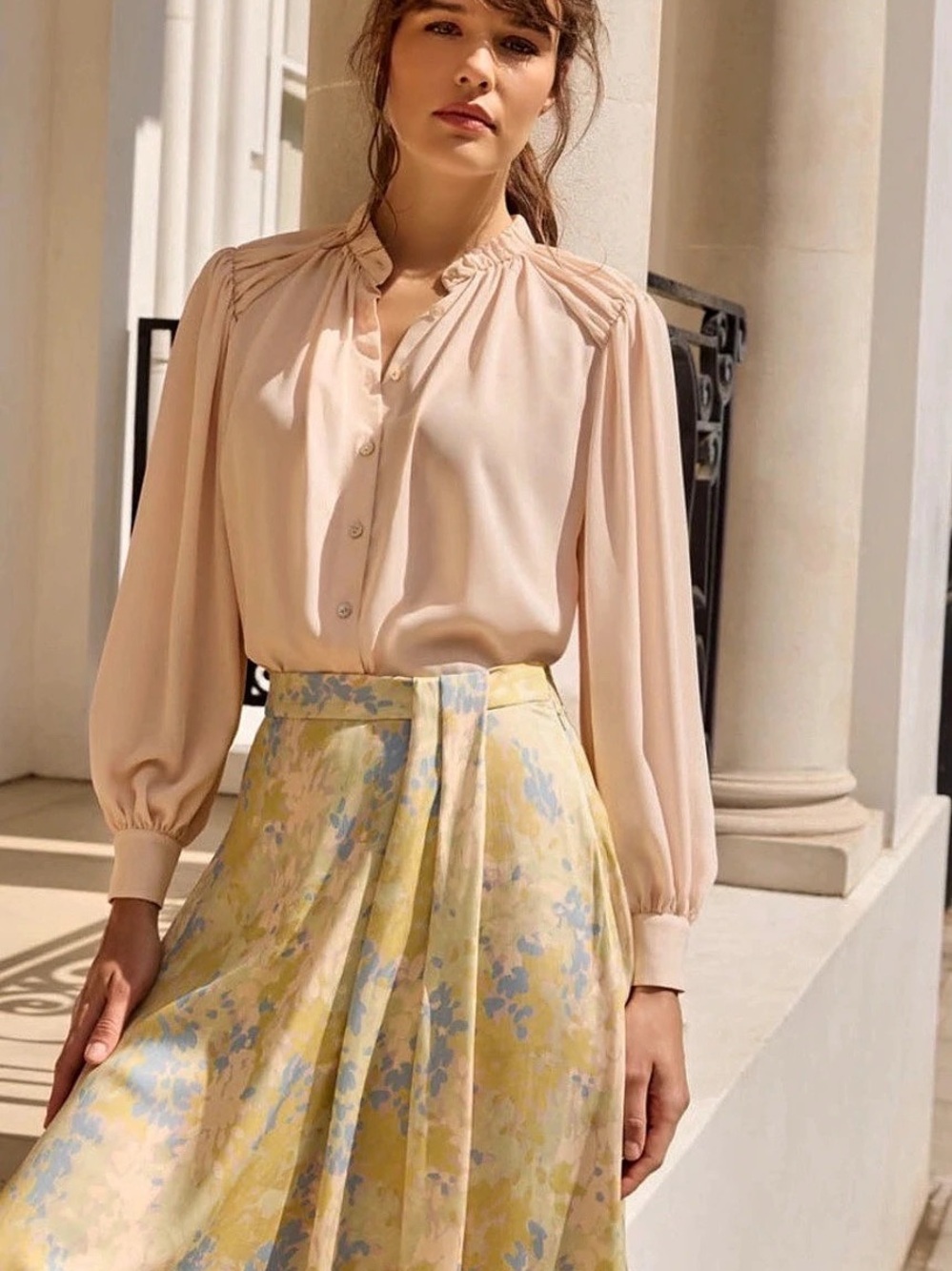 Libby London Salzburg Shell Pink Blouse